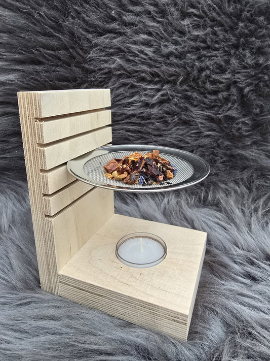 Räucherstövchen aus Holz – Duft & Entspannung für Zuhause