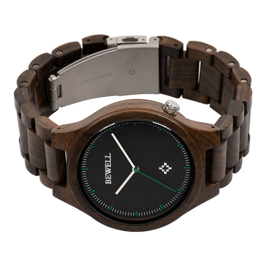 Handgefertigte Holzuhr für Damen & Herren – Minimalistisches Design mit Quarzwerk